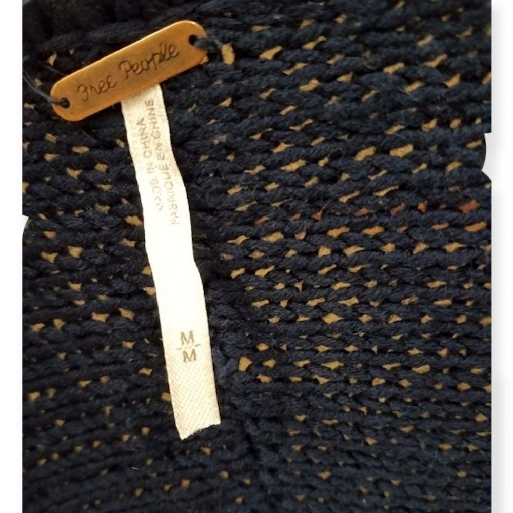 FREE PEOPLE‎ Nordic Cardigan Duster M - Picture 8 of 11